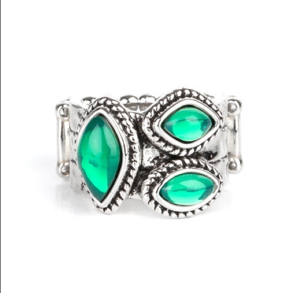 The Charisma Collector-Green Ring